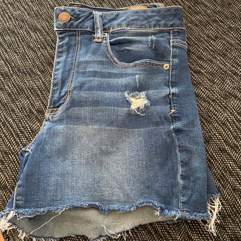 American Eagle Super Super Stretch Jean Shorts